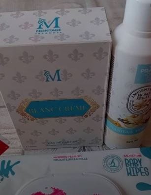 Customer photo review of IF® BOX PROFUMATA "BIANCO LATTE" ESPERIENZA COMPLETA CORPO & CASA "5 PRODOTTI"