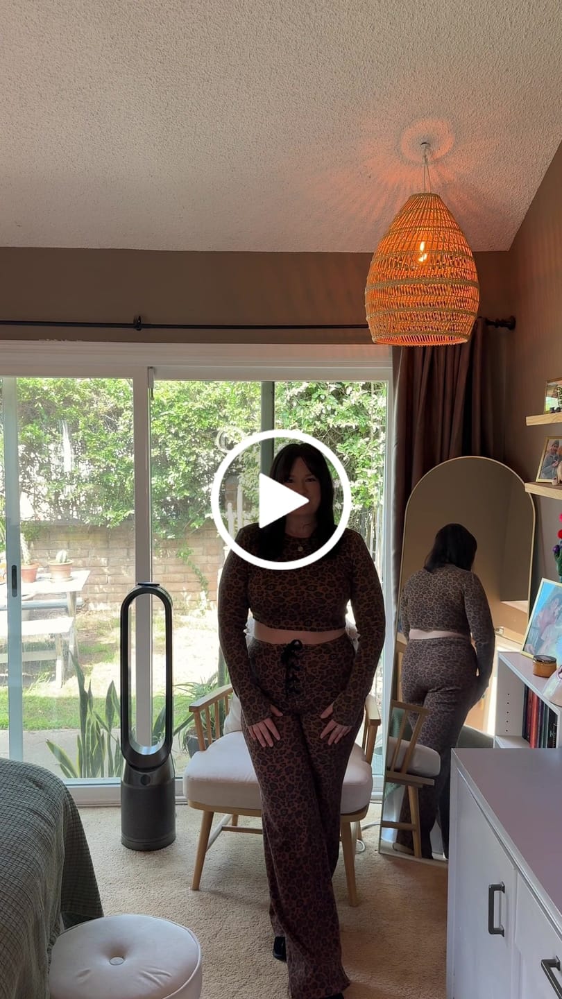 Customer video review of Hell Bent Lounge Pant - Leopard