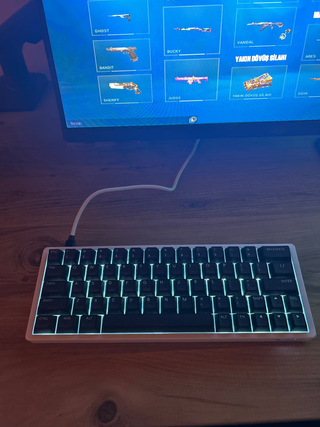 Customer photo review of Scyrox Xpunk 63 Alüminyum Klavye (Manyetik Switch / HE)
