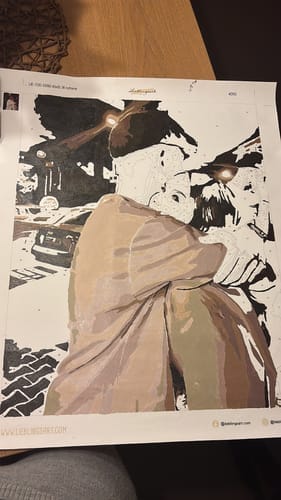 Customer photo review of PAINT BY NUMBERS | CUSTOM