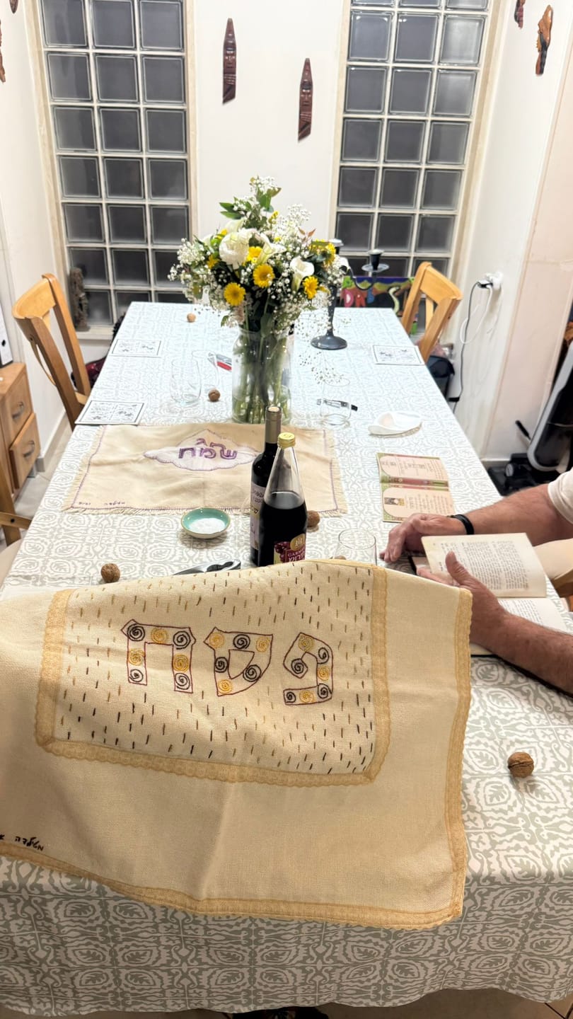 Customer photo review of מפת שולחן בריק מרווה