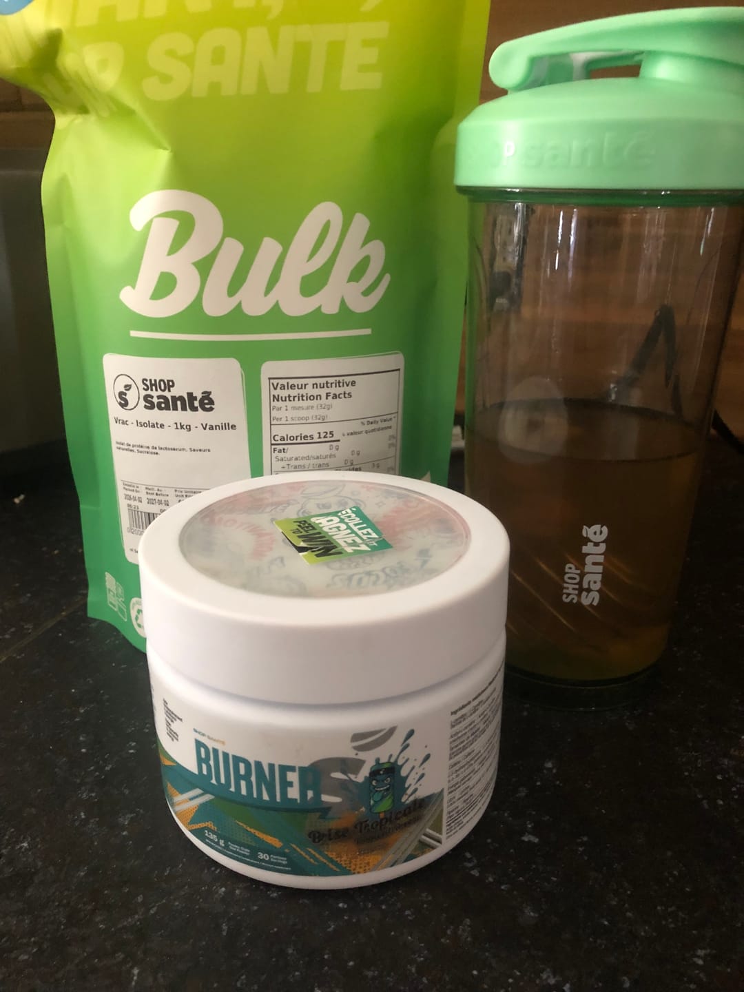 Customer photo review of Shop Santé - Essentiel Créatine - 500g