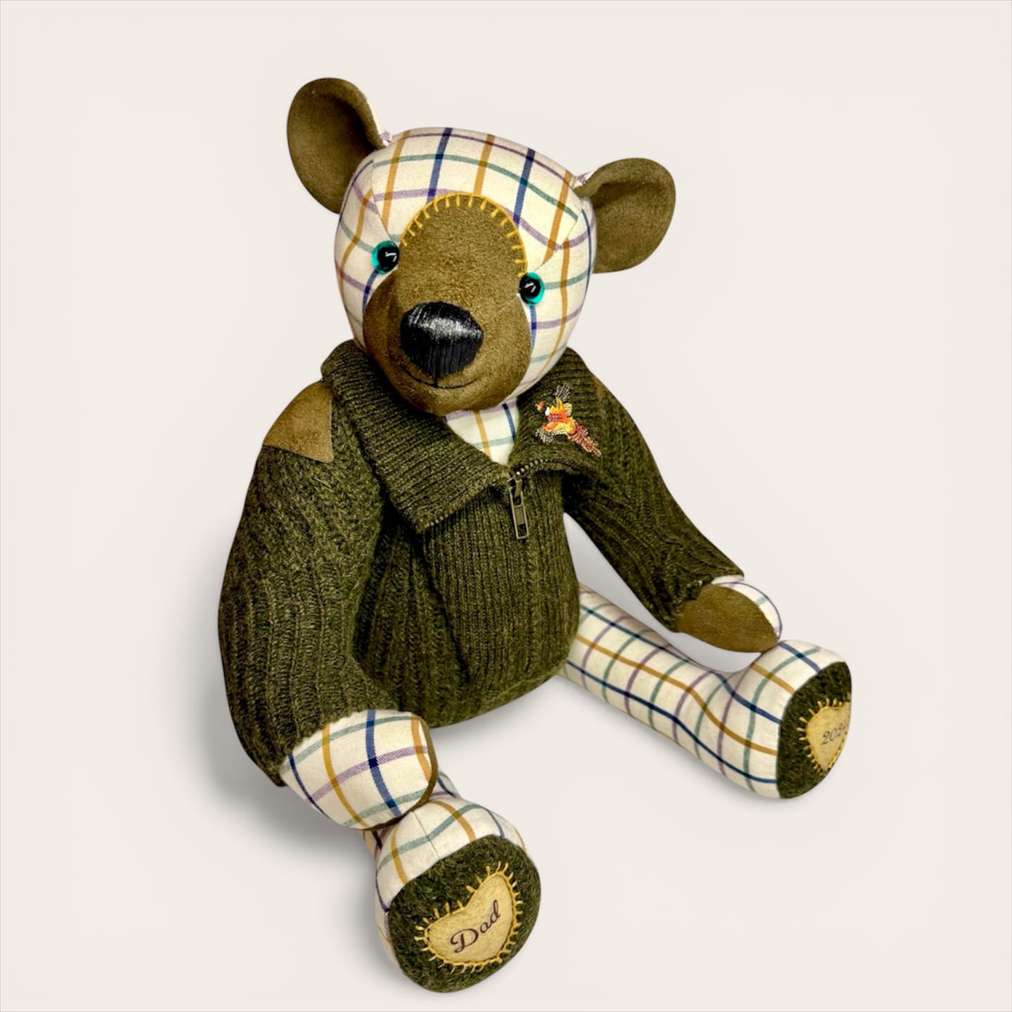Customer photo review of Memory Bear FREE PATTERN