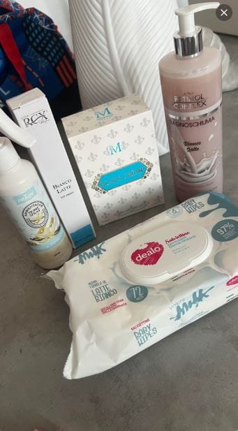 Customer photo review of IF® BOX PROFUMATA "BIANCO LATTE" ESPERIENZA COMPLETA CORPO & CASA "5 PRODOTTI"