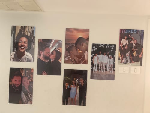 Customer photo review of יצירת פוסטר מתמגנט מתמונה