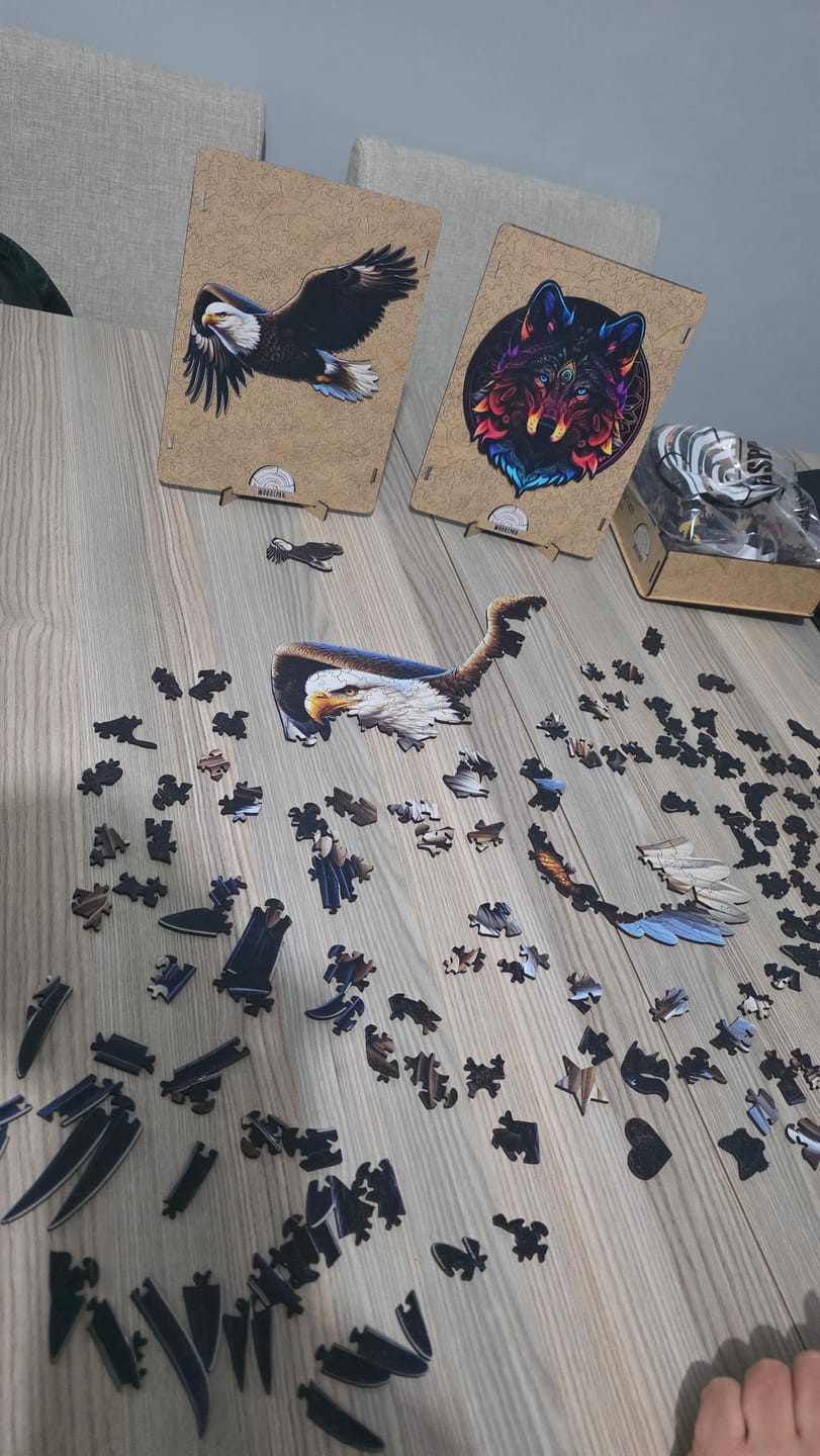 Customer photo review of Kartal - Ahşap Puzzle