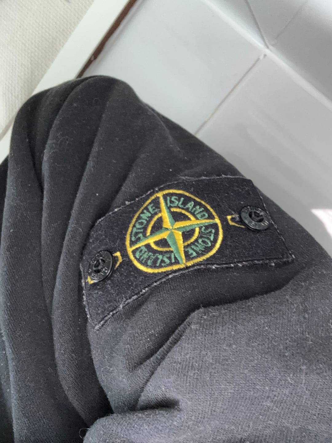 Customer photo review of Stone Island Sweater (Fittaa S)