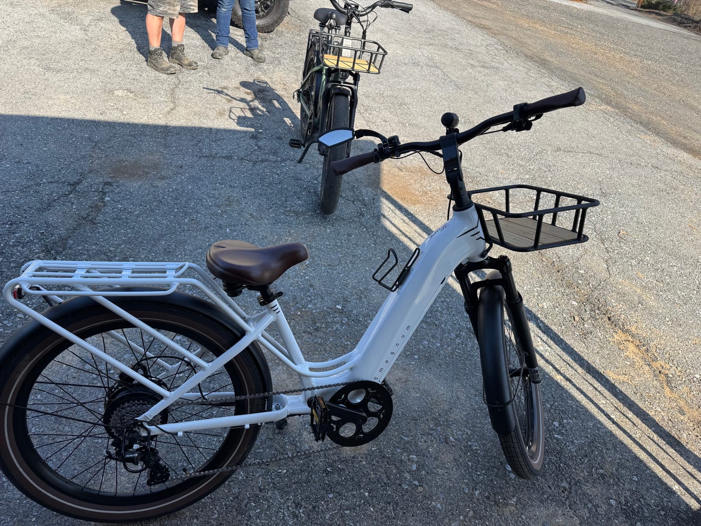 Customer photo review of Multi-Purpose Front Cargo Basket