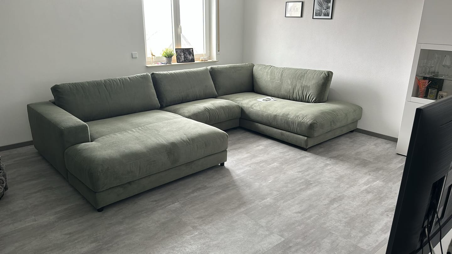 Customer photo review of Dein Wunsch-Sofa