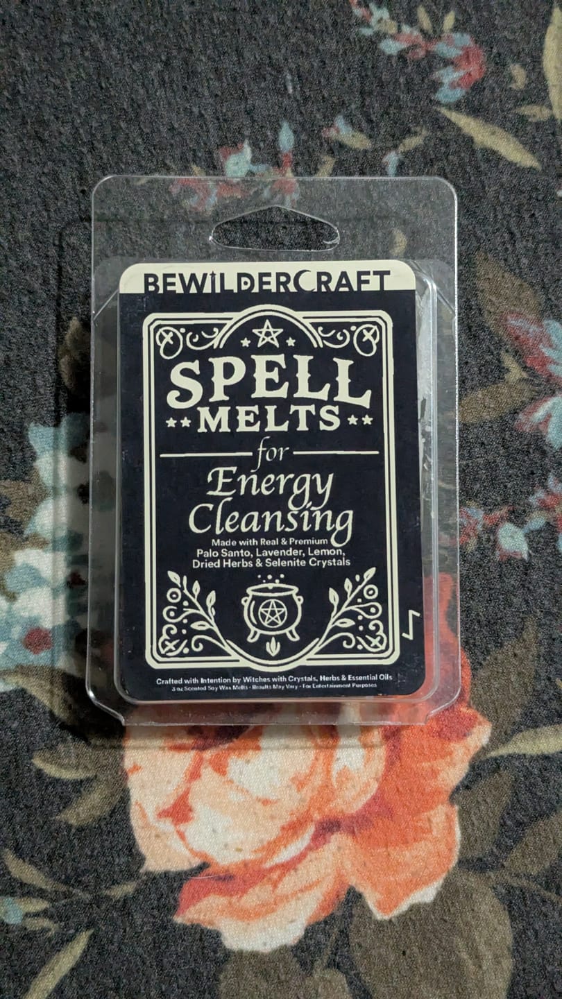 Customer photo review of Spell Melts for Energy Cleansing Wax Melts