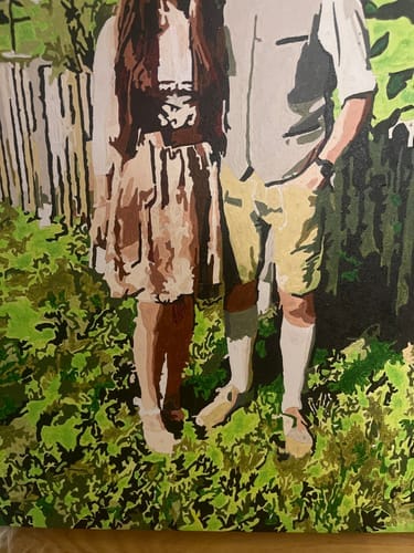 Customer photo review of PAINT BY NUMBERS | CUSTOM