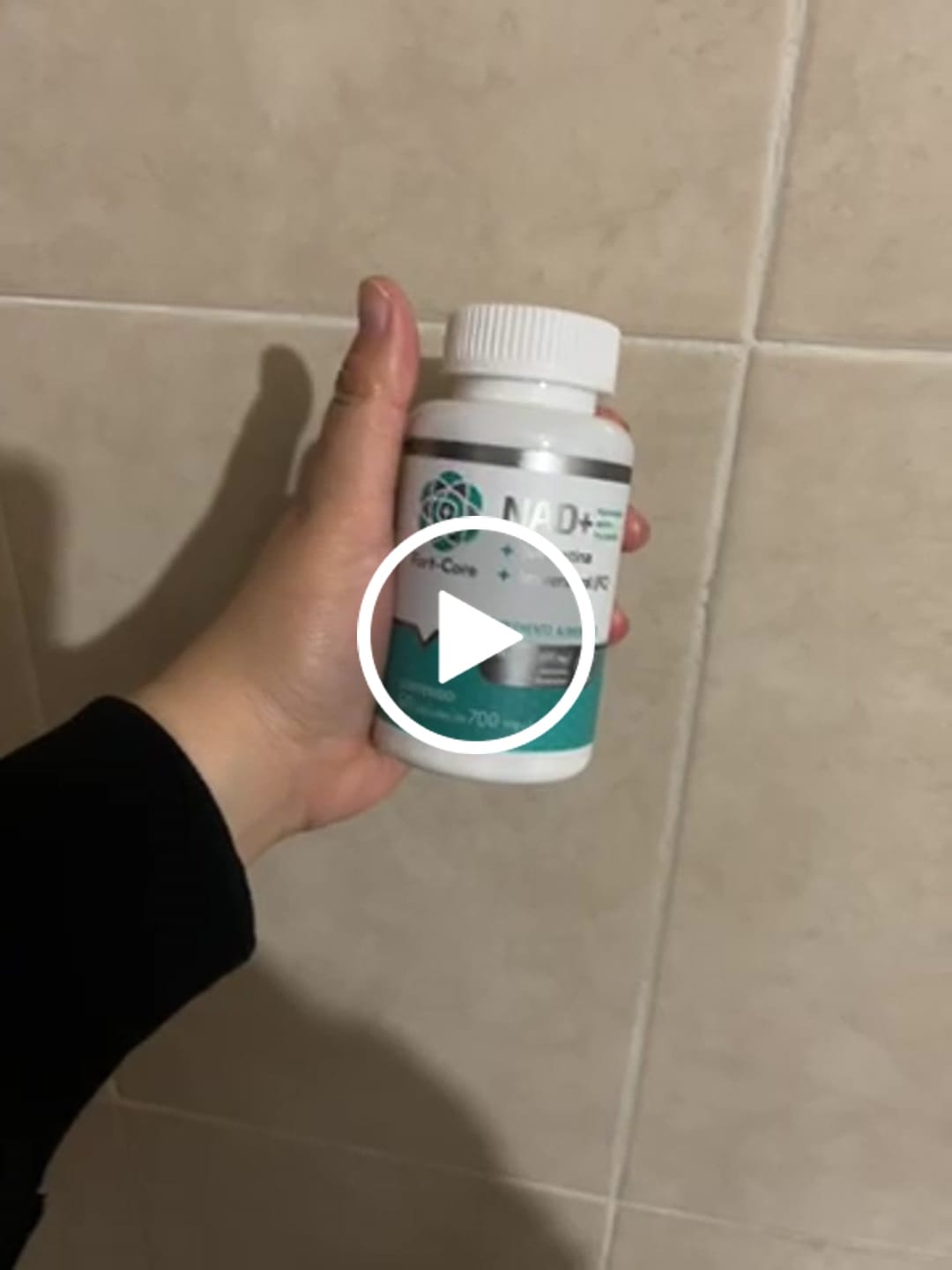 Customer video review of NAD+ Quercetina y Resveratrol Fort Core