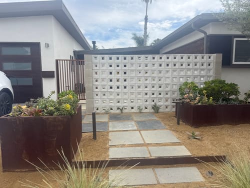 Terrace White 7 5 Cement Breeze Block