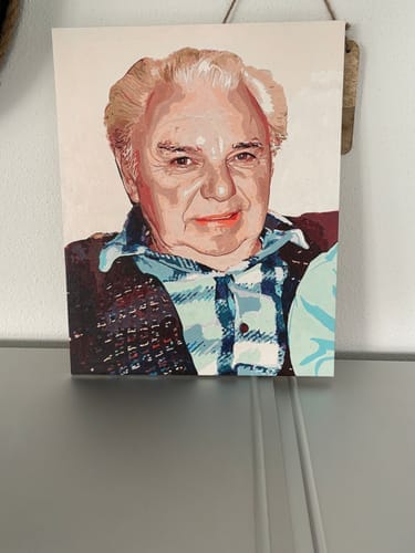 Customer photo review of PAINT BY NUMBERS | CUSTOM