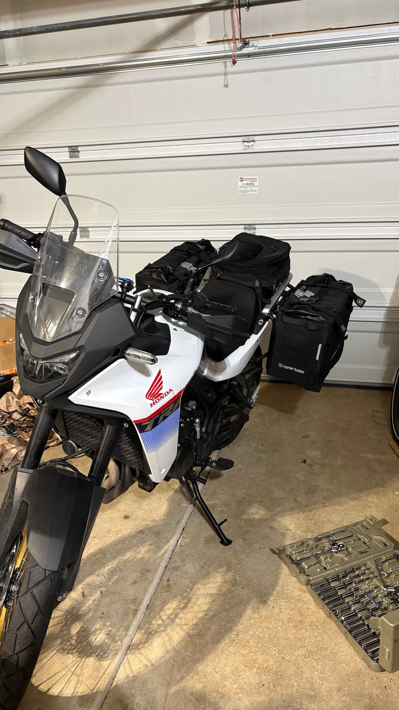 Customer photo review of MotoBags – Semi-Rigid Motorcycle Bags