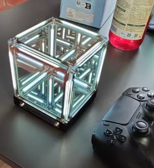 Customer photo review of Infinity LED Cube 5D effect