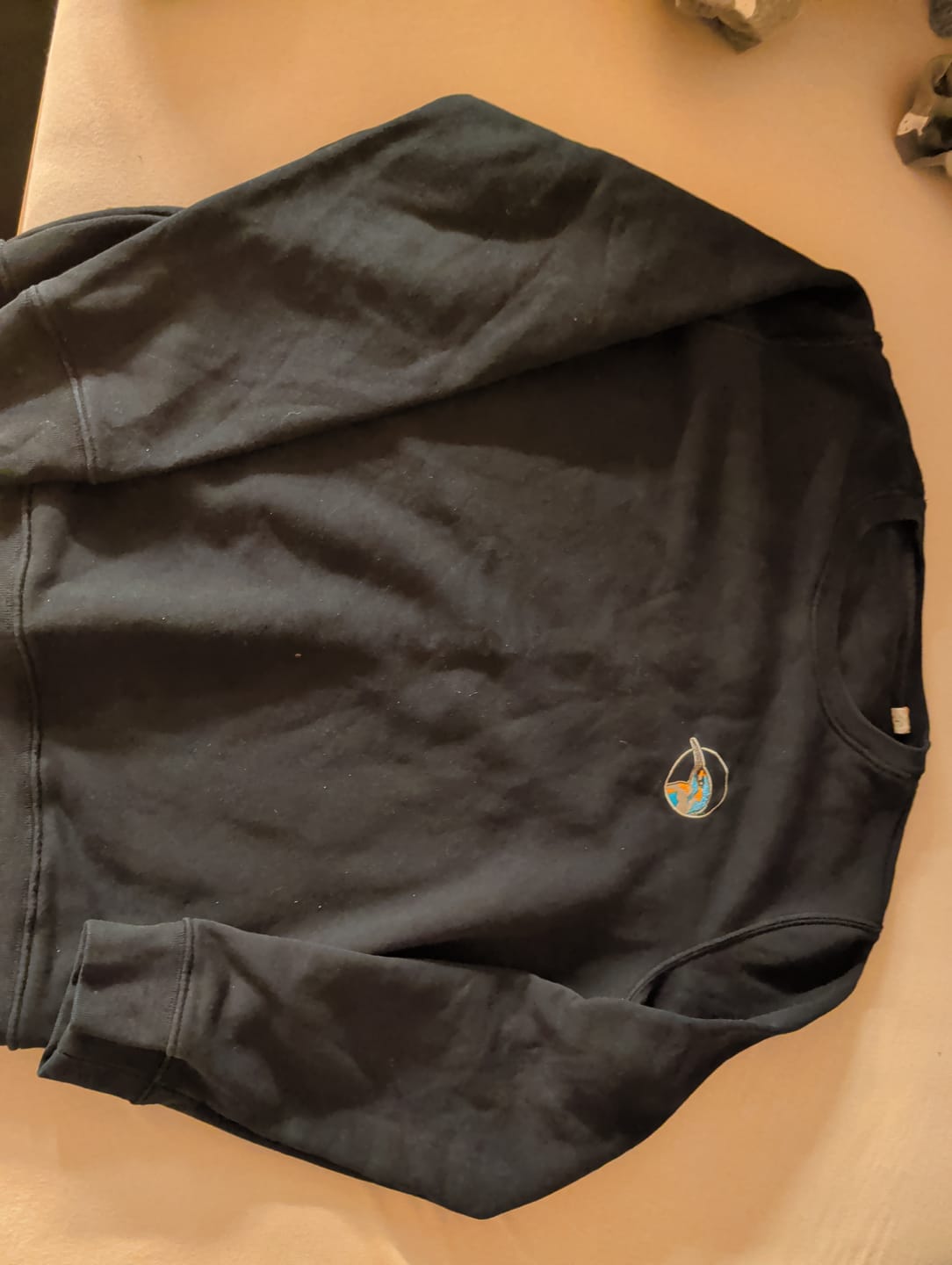 Customer photo review of Eisvogel Bio Männer Sweatshirt Stick