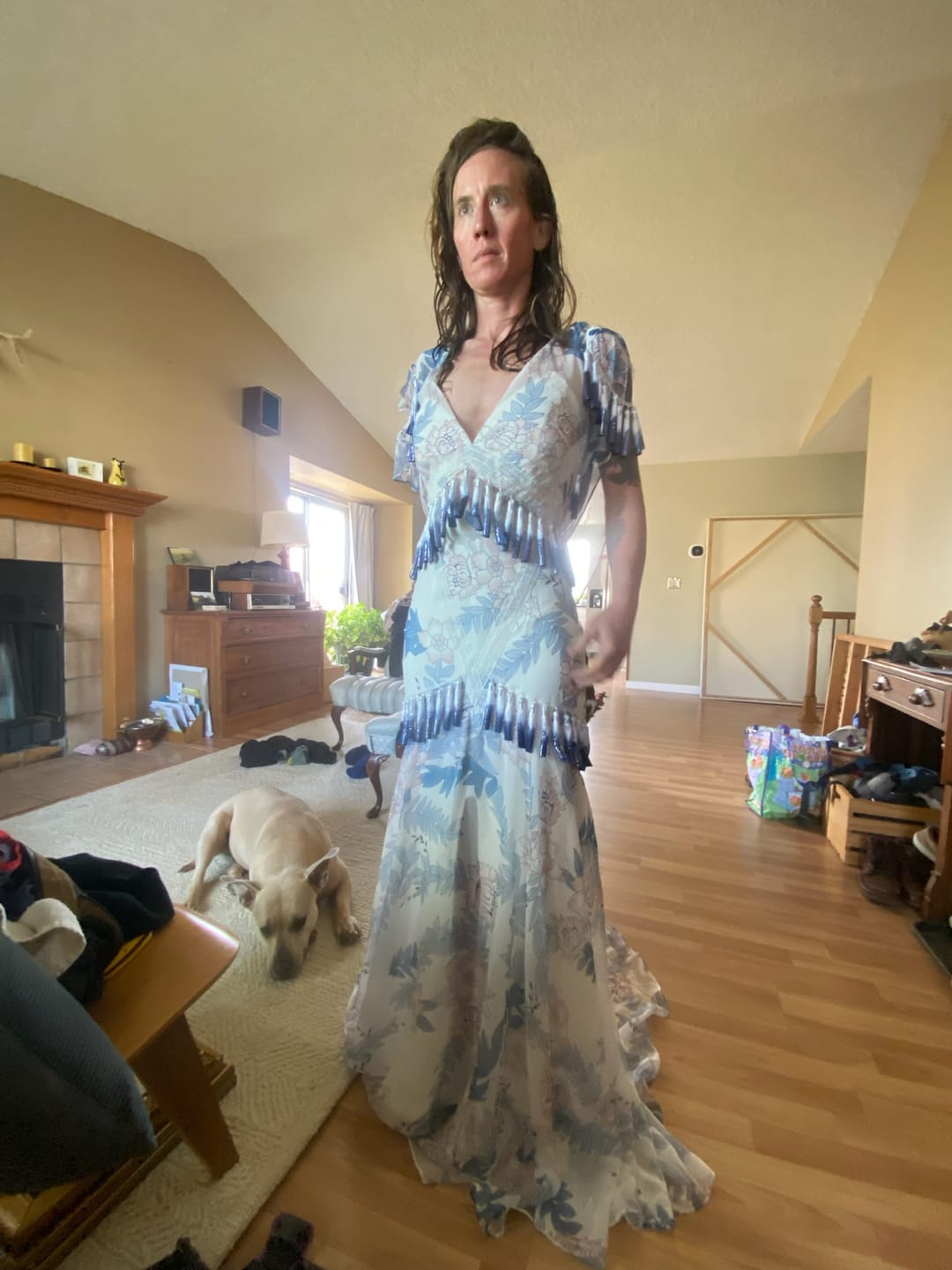 Customer photo review of At Home Try-On Rental