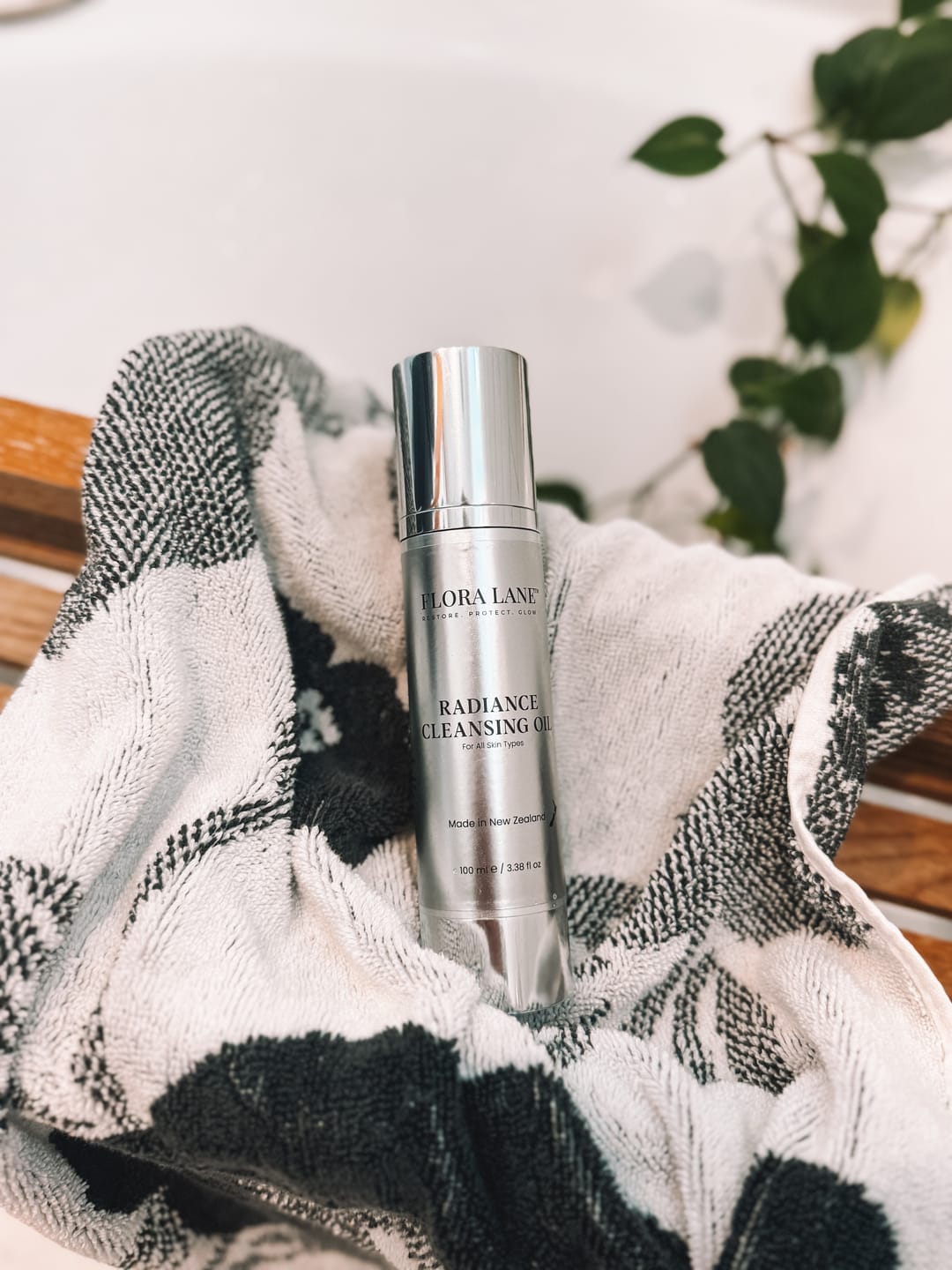 Customer photo review of Radiance Cleansing Oil