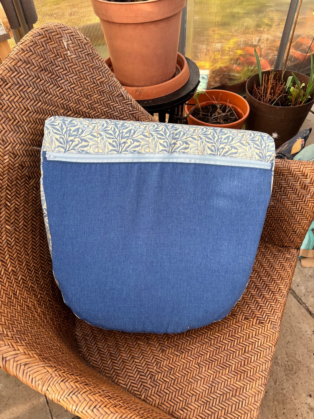 Customer photo review of Plain Water Resistant Polyester Fabric
