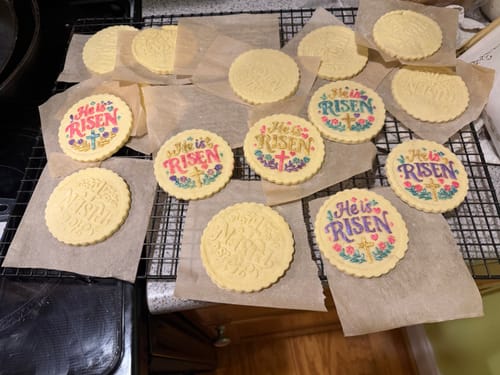 Customer photo review of Post-Bake Pamper Gift (FREE Mystery Surprise)