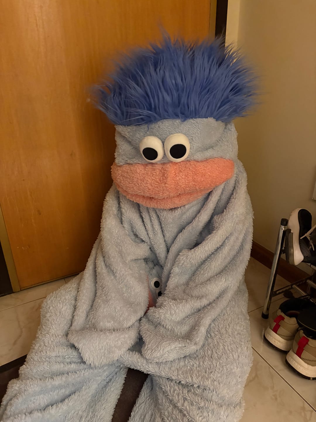 Customer photo review of Snuggle Beast Pajama