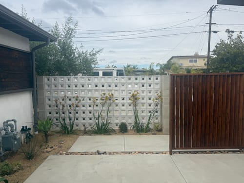 Terrace White 7 5 Cement Breeze Block