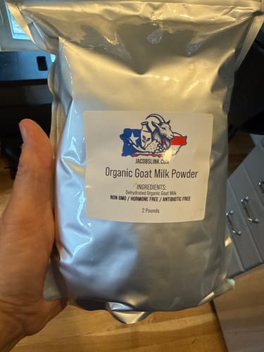 Customer photo review of Organic Goat Milk Powder