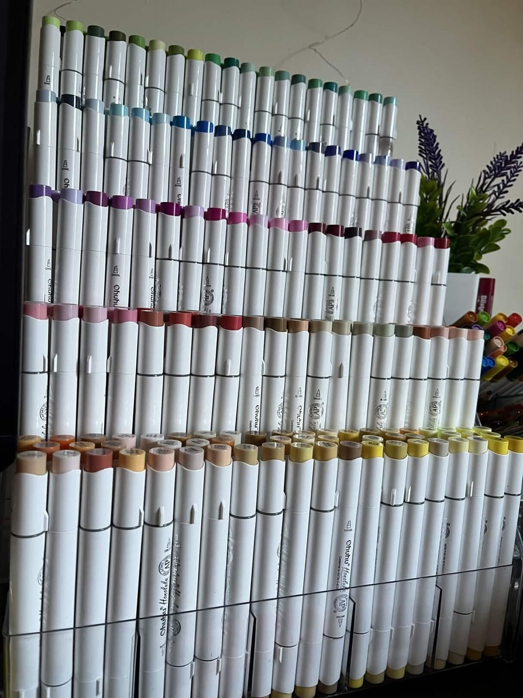 Customer photo review of Ohuhu - Set 320 Marcadores al Alcohol Honolulu A Doble Punta
