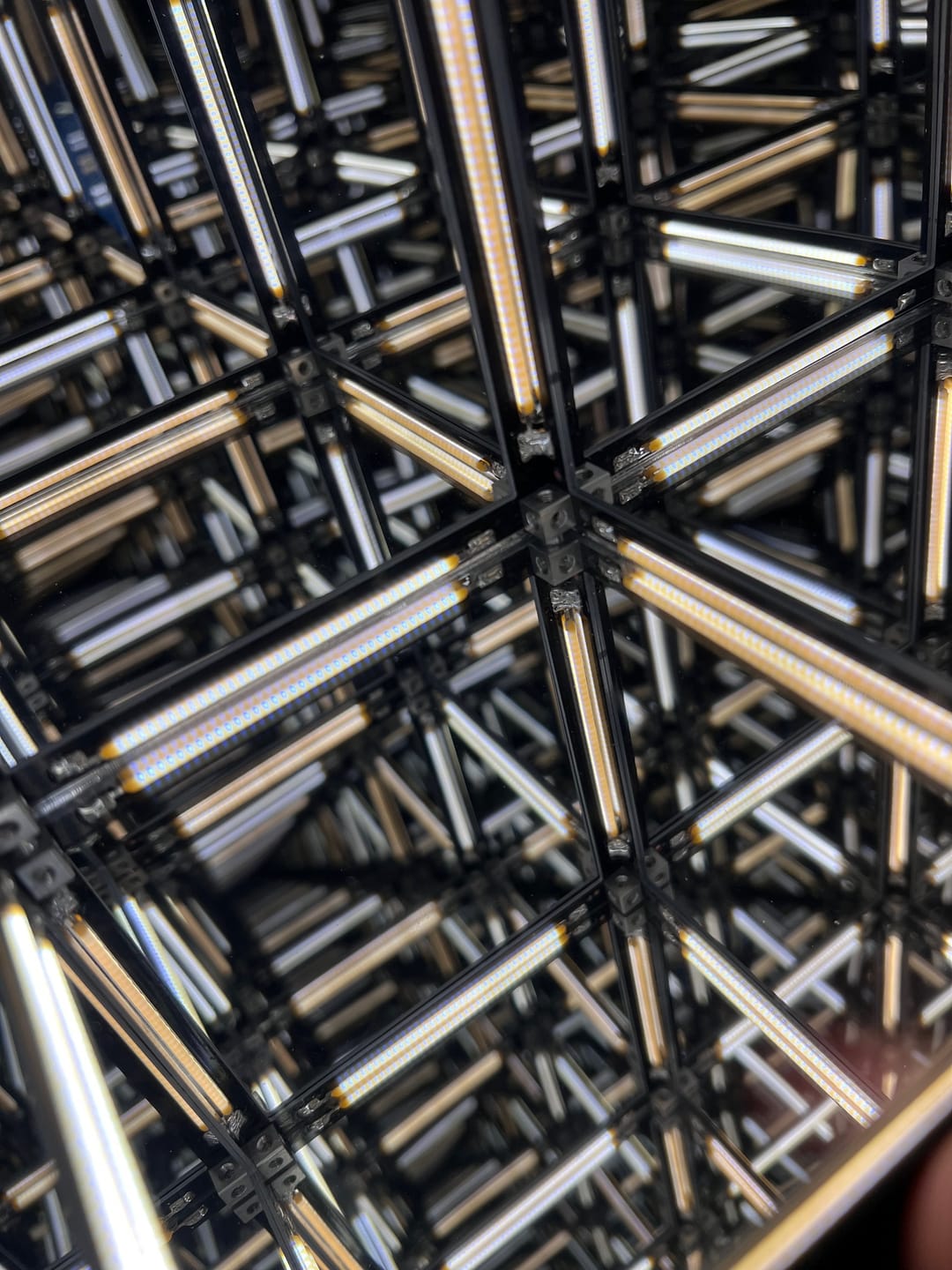 Customer photo review of Infinity LED Cube 5D effect