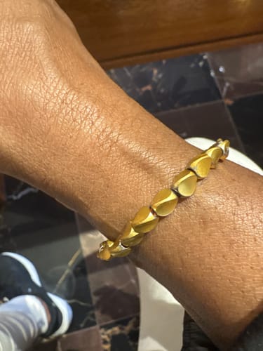 Customer photo review of 4 Tibetan Bracelets of Fortune