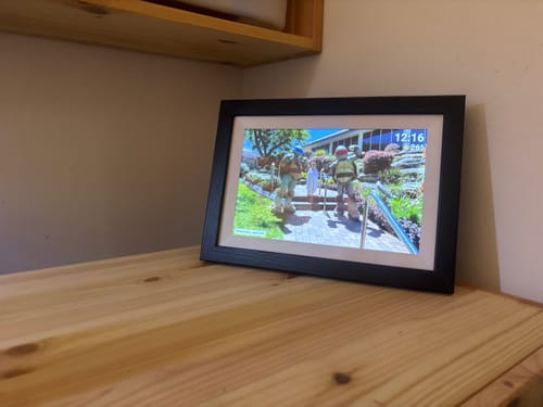 Customer photo review of Digital Photo Frame