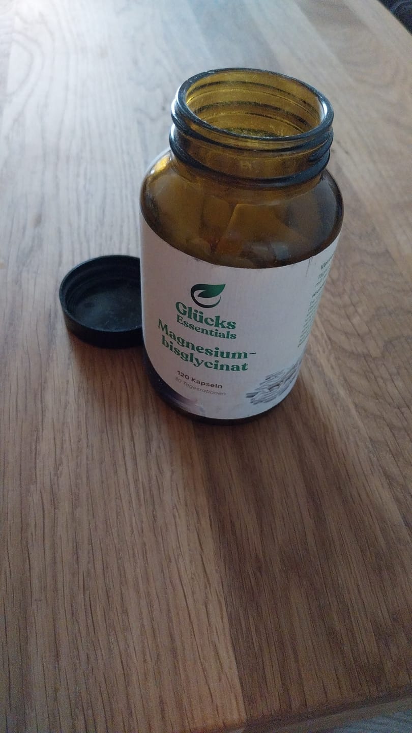Customer photo review of Magnesium Bisglycinat - 120 Kapseln - 30 Tagesrationen