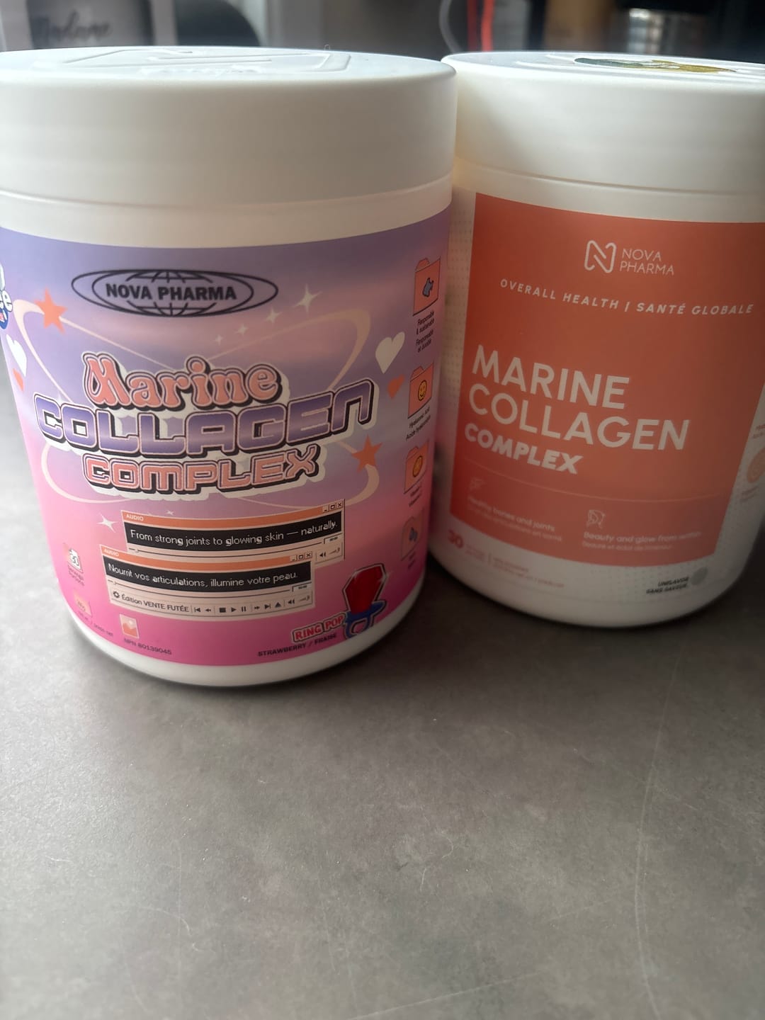 Customer photo review of Nova Pharma - Collagène Marin - 375g