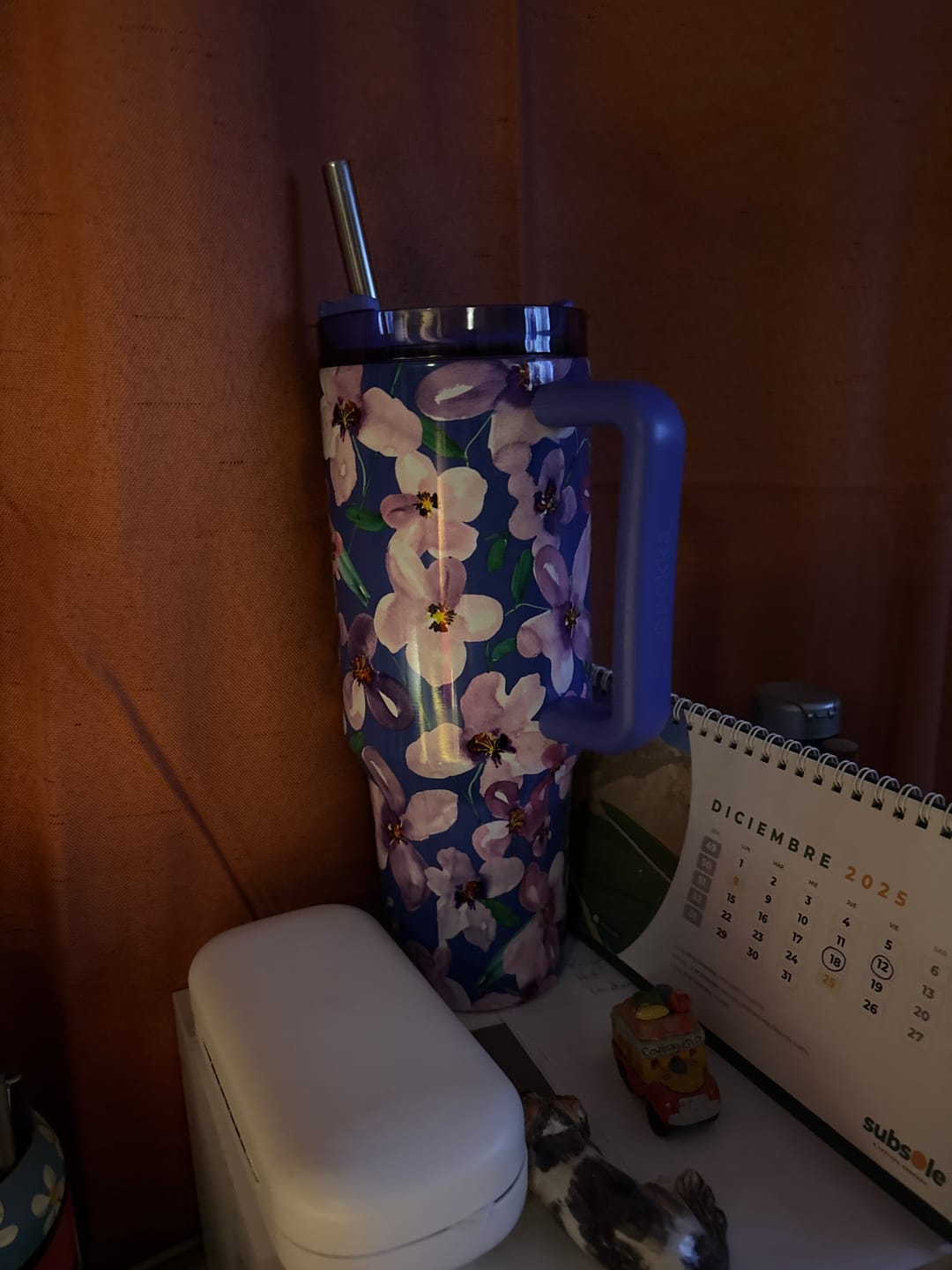 Customer photo review of Vaso Acero Inoxidable Flower Dusk