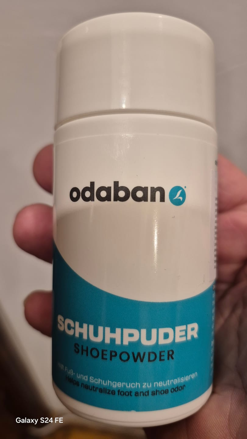 Customer photo review of Odaban Pudră pentru Picioare și Pantofi