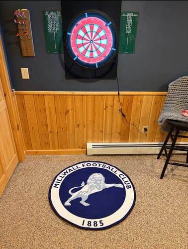 Customer photo review of Millwall F.C. Logo Rug