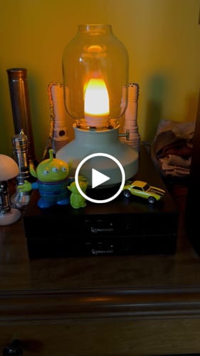 Customer video review of Candelabra Flame Effect LED Fire Candle Light Bulb l Ambient Flaming Flicker Effect E12 E14 Socket