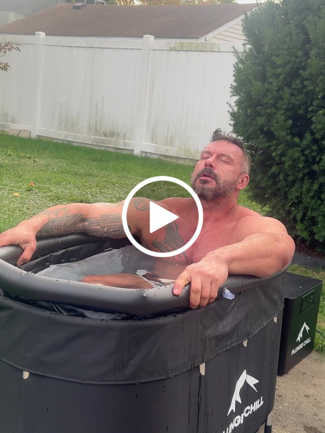 Customer video review of Cold Plunge Chiller + Tub (MAX)