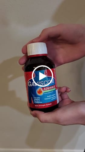 Customer video review of Gaviscon Advance Peppermint Flavour Oral Suspension, 250ml 6 Pack