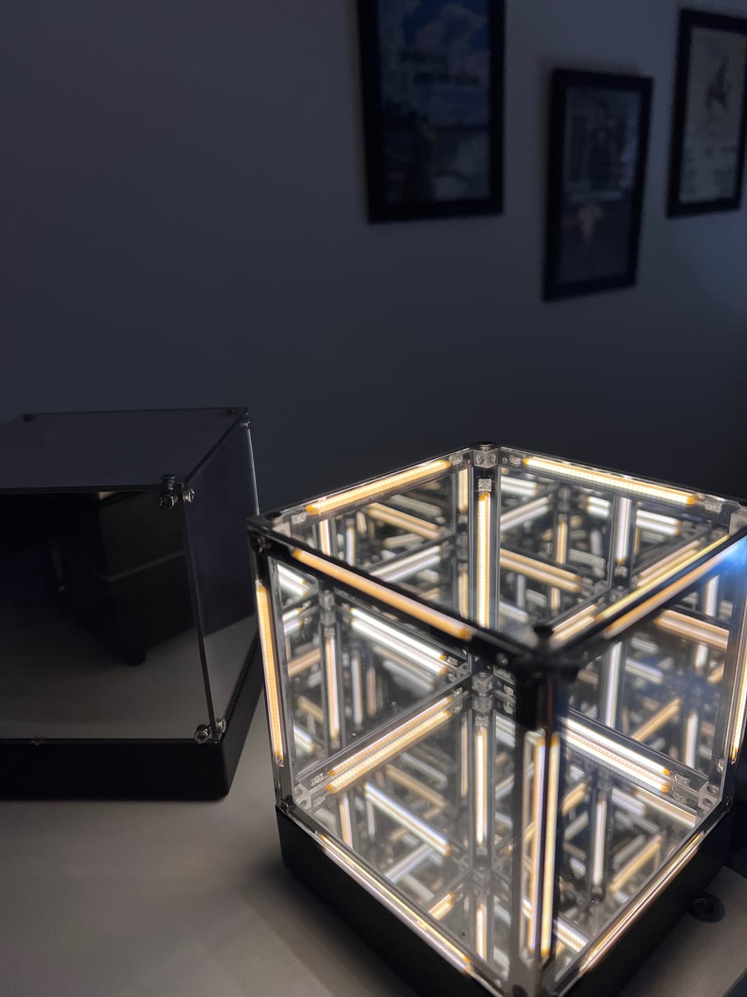 Customer photo review of Infinity LED Cube 5D effect