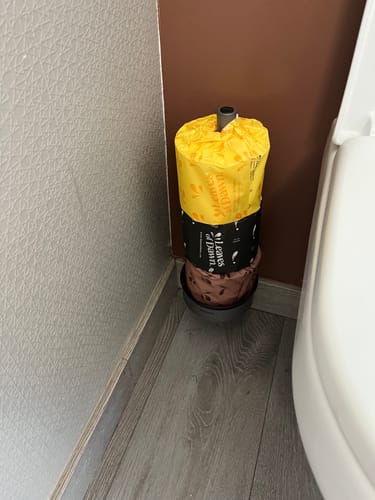 Customer photo review of 100% Bamboo Toilet Paper - 3ply -  40 meters