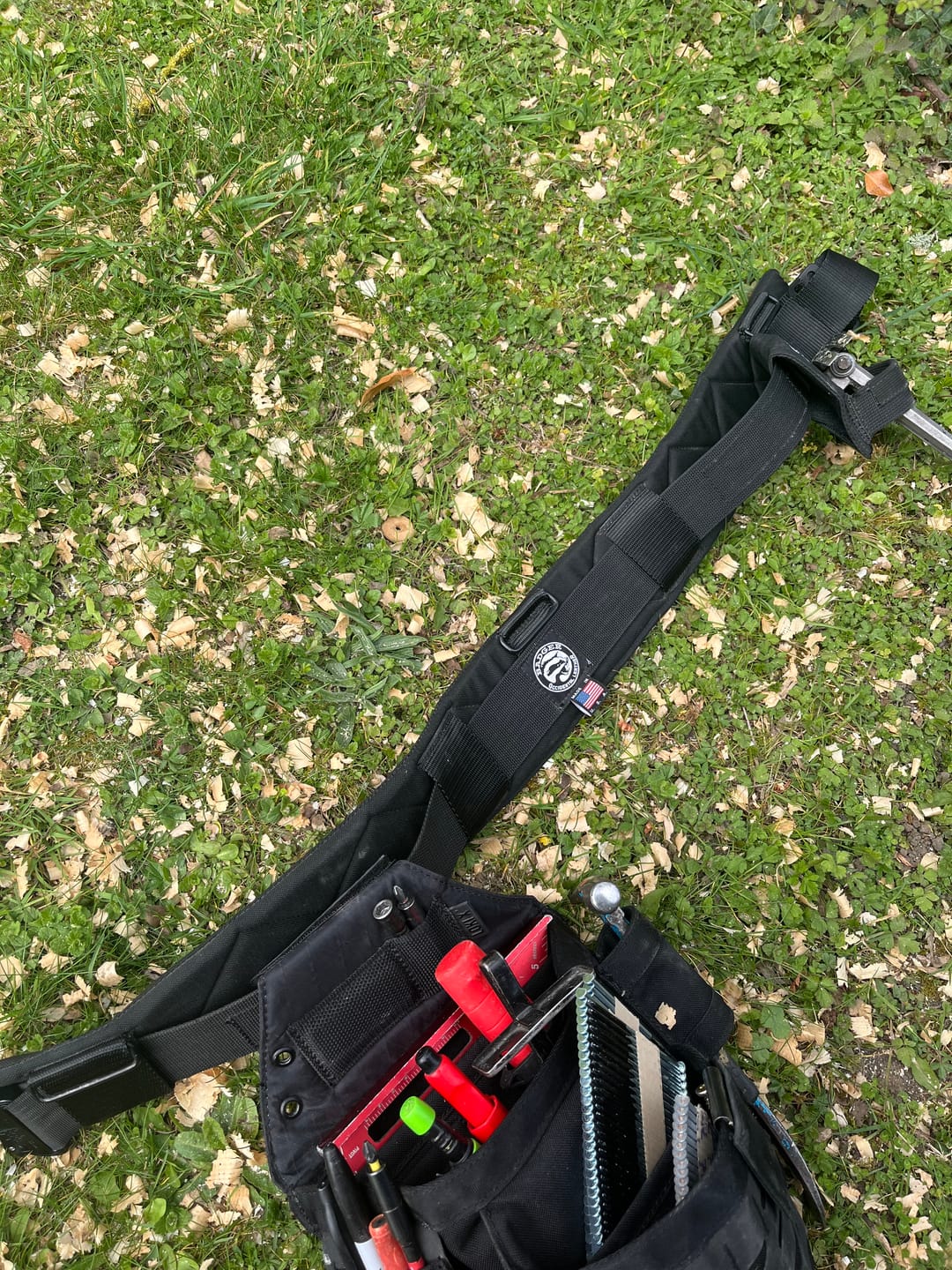 Customer photo review of Badger Toolbelts | 3.5in Straight Belt