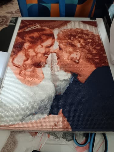 Customer photo review of Diamond Painting - Surprise Picture
