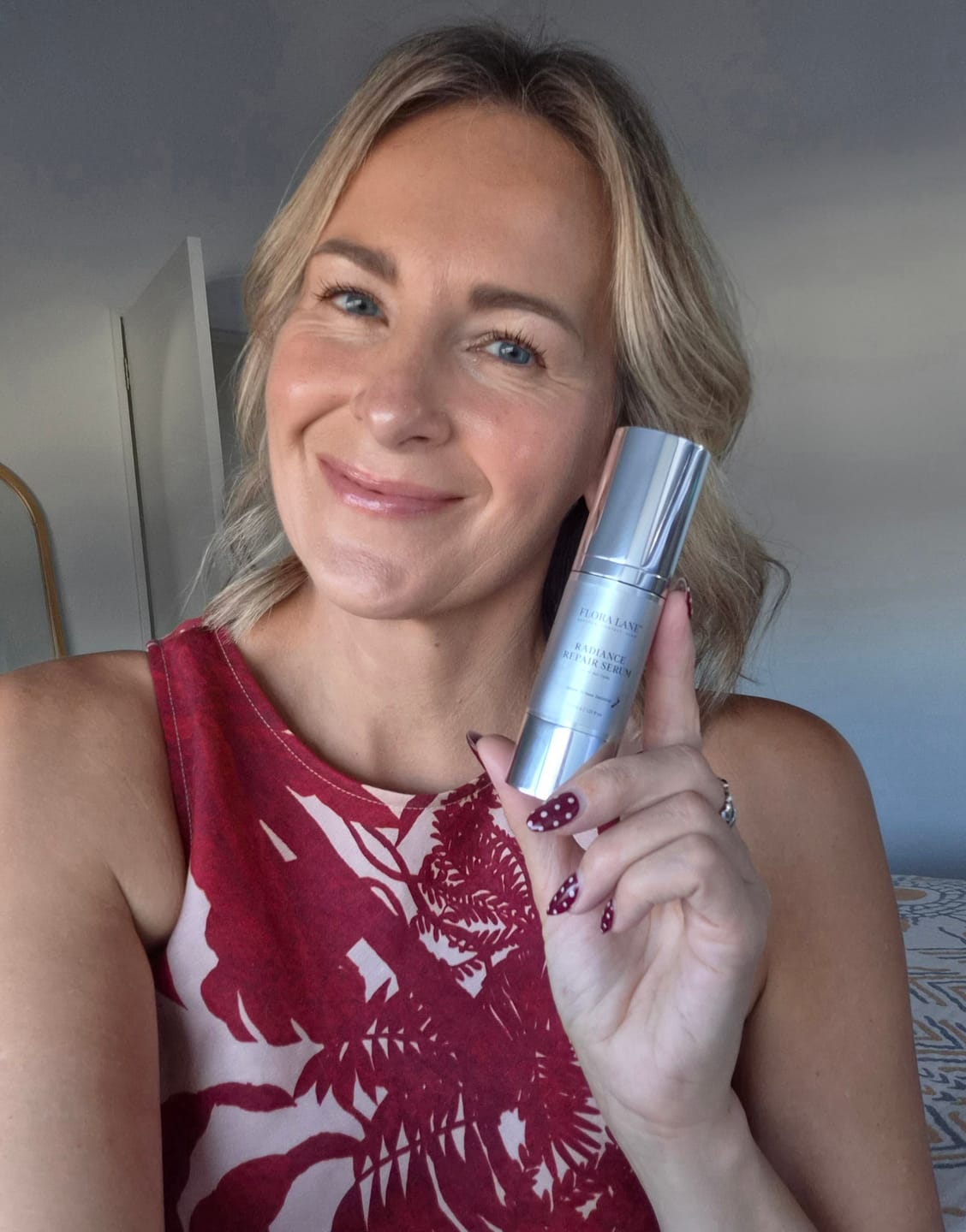 Customer photo review of Radiance Repair Serum