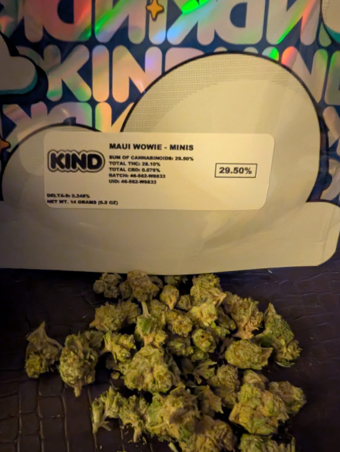 Customer photo review of Maui Wowie Minis - 14 Grams - Sativa