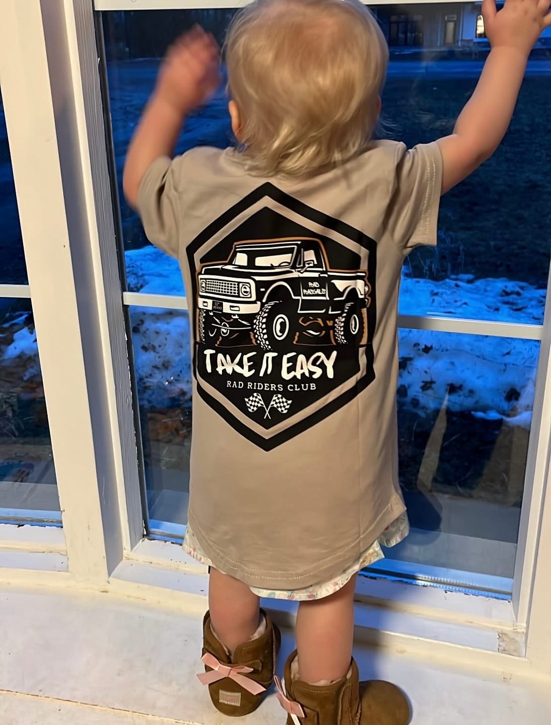 Customer photo review of Take It Easy T-Shirt