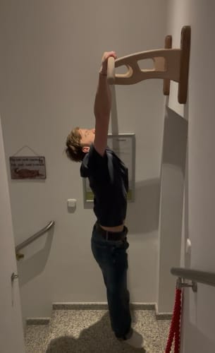 Customer photo review of Snake Station – Pull-Up Station mit Wandabstand - B-Ware