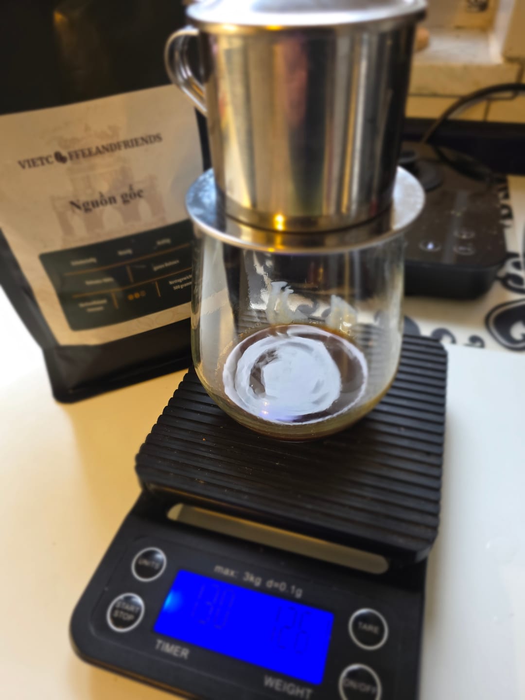 Customer photo review of Vietnam Robusta Kaffee "Nguon Goc"  – Premium Ganze Bohnen