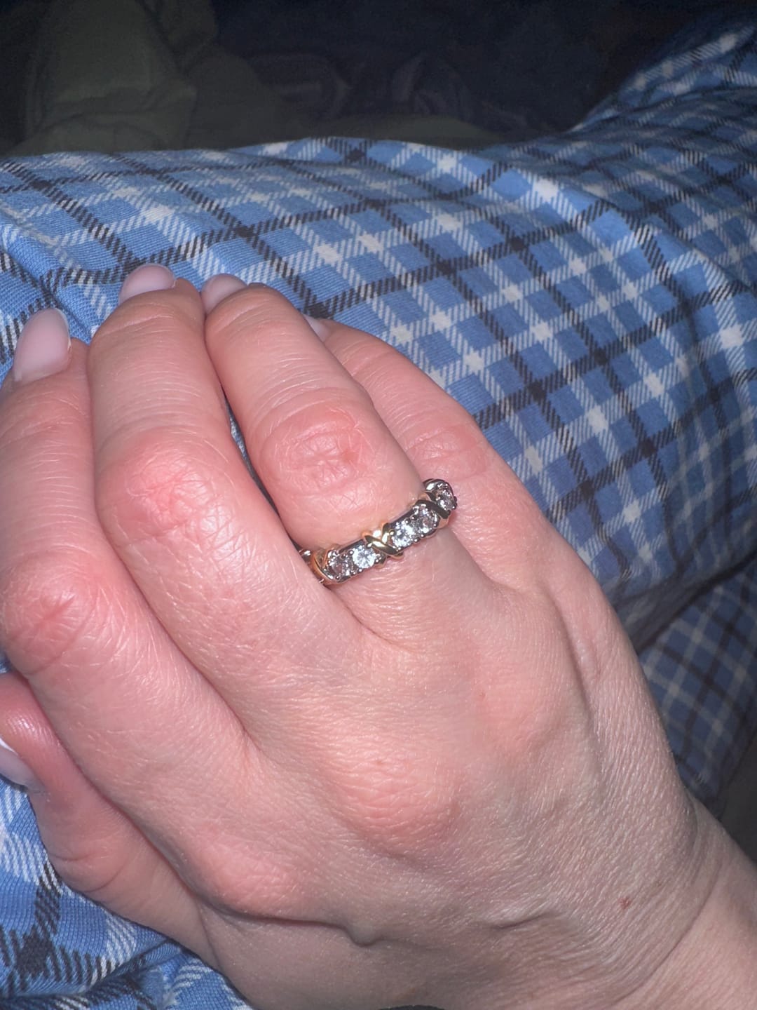 Customer photo review of X Factor Crystal Ring